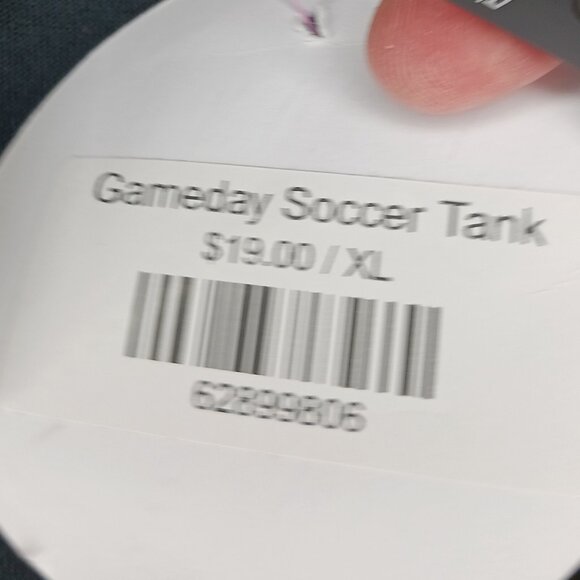 #180 3/$18 - NWT Next Level Black/White Tank Top Size XL - Picture 5 of 6